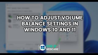 How to Adjust Volume Balance Settings in Windows 10 and 11