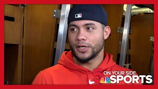 Full Raw video: Willson Contreras talks recovery from left forearm fracture News