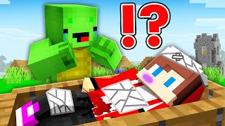 JJ Faked His DEATH and Pranked Mikey in Minecraft challenge Maizen JJ and Mikey Survival