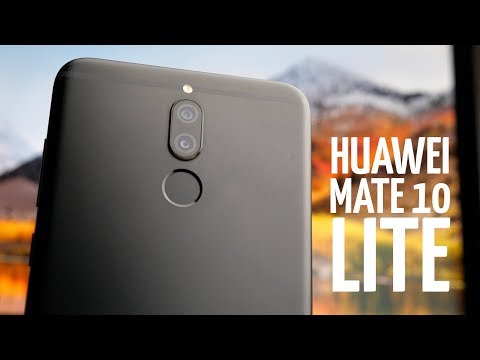 Обзор Huawei Mate 10 Lite. Смартфон с 4 камерами!