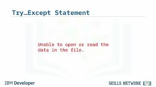 Excepation Handling In Python