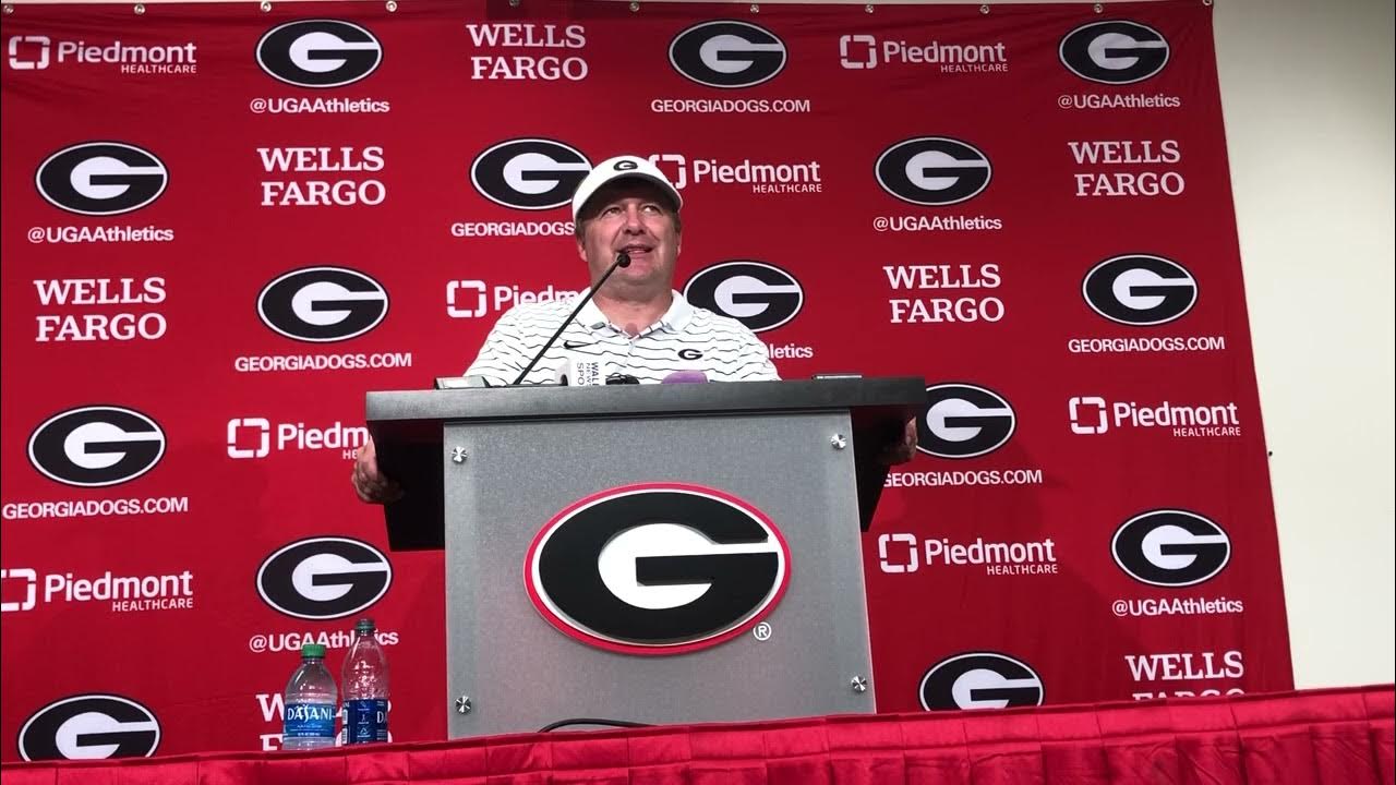 WATCH Kirby Smart reacts to win over Kent State YouTube