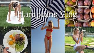 Hamptons Travel Vlog Work Event, Grwm & Montauk Beach Day
