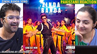 Pakistani Couple Reacts To Zinda Banda Song | Jawan | Shah Rukh Khan | Atlee | Anirudh | Nayanthara