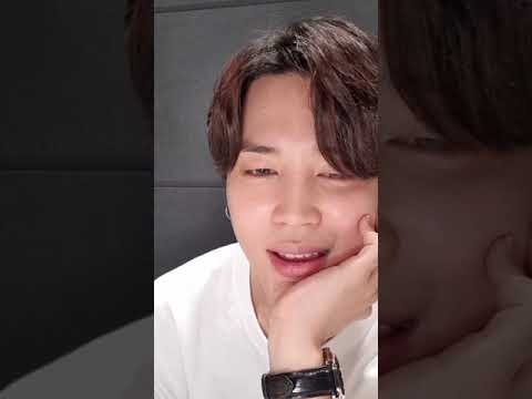 Jimin Singing Filter In His Live On Vlive Vlive