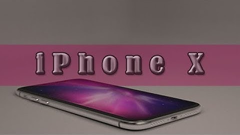 Speed Modeling Apple iPhone X