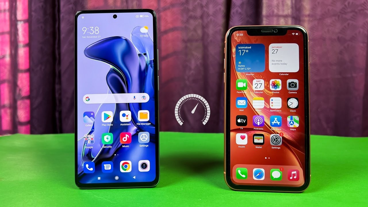 Xiaomi 11T vs Xiaomi 11T Pro  SpeedTest and Camera comparison