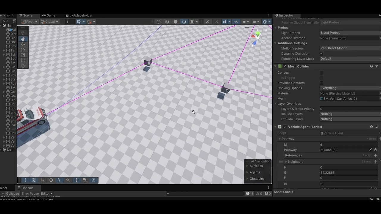 unity dev log 18 - A star Algorithm and Bezier Curves - YouTube