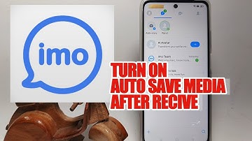 How To Turn On Auto Save Media After Receive On Imo App