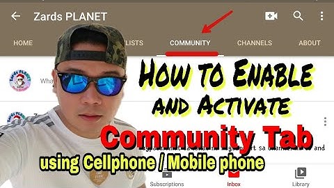 How to Add Community Tab on Youtube Channel