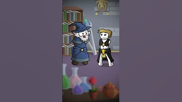 evil wizard tips #dnd #ttrpg #animation #funny #dndskit