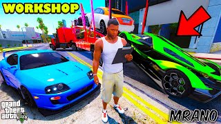 Franklin Bought New Luxury Supercars For His Workshop in GTA 5 | SHINCHAN and DORAEMON