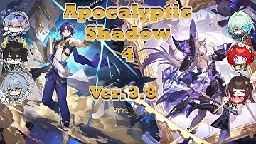 E0S1 Ratio Hypercarry & E0S1 The Herta/ E0S1 Anaxa Apocalyptic Shadow Ver.3.8 | Honkai: Star Rail