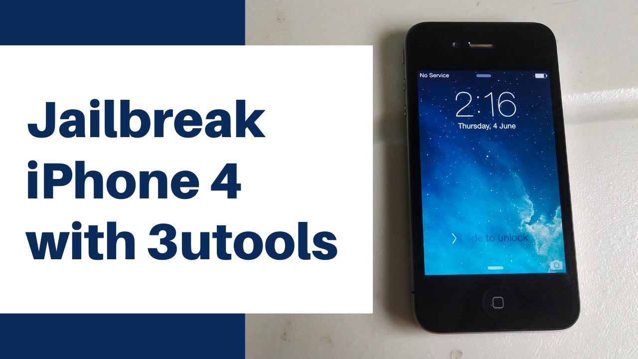 เจ ล เบรค iphone 4 2022 Update iPhone 4 Jailbreak using 3uTools
