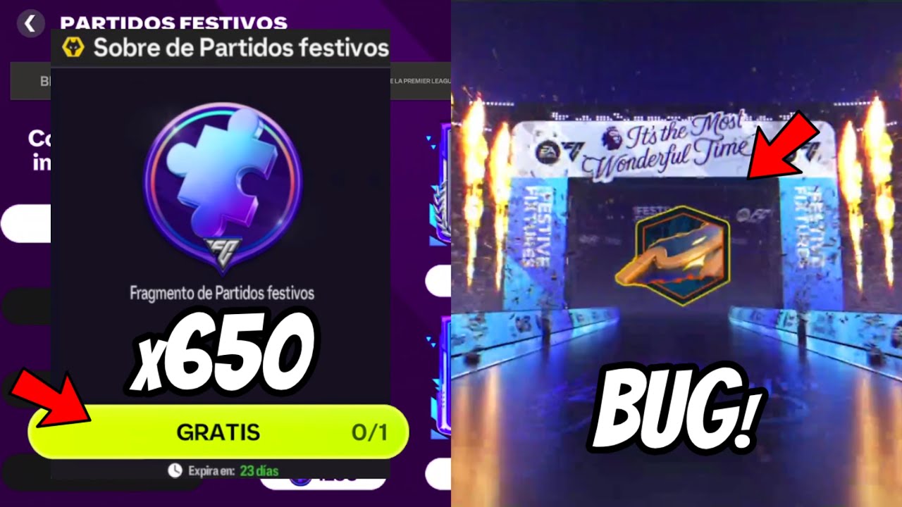 ¡RECOGE GRATIS 650 FRAGMENTOS + BUG REGALAN +113 GRL! FC MOBILE 26
