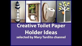 Creative Toilet Paper Holder Ideas