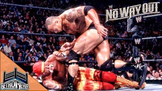 WWE No Way Out 2003 Retro Review | Falbak