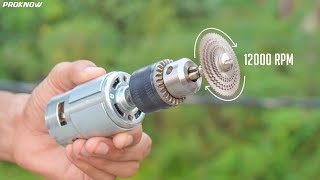 How to make a Powerful Drill Machine - 775 Motor