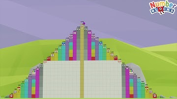 Looking for Numberblocks Pyramid 1000 to 20,000 Numberblocks Step Squad COLOURBLOCKS standing tall