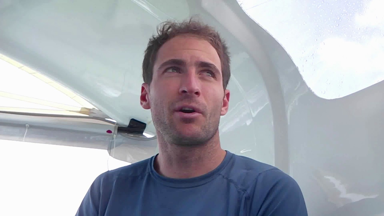 Bon bord au gennaker pour Morgan Lagravière / Vendée Globe