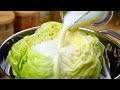 Delicious milk cabbage rice recipe! Better than meat!