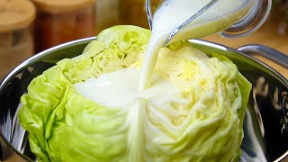 Delicious milk cabbage rice recipe! Better than meat!