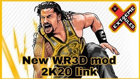 Best new WR3D mod link 2K20 by Mangal Yadav released for Android new 50+ moves