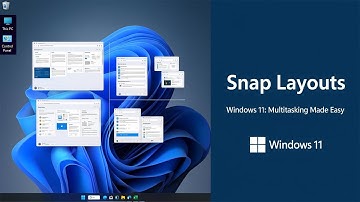 Snap Layouts: Windows 11 Me Multitasking Ka Naya Tarika #ncgyan