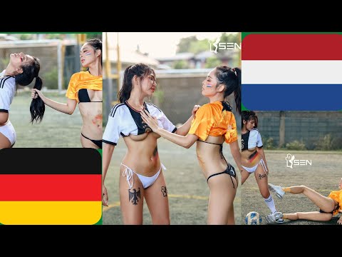 Sexy Match Germany Vs Netherland Janjira Panya & Tharinton Donmuensri || Photographer Sen Thailand