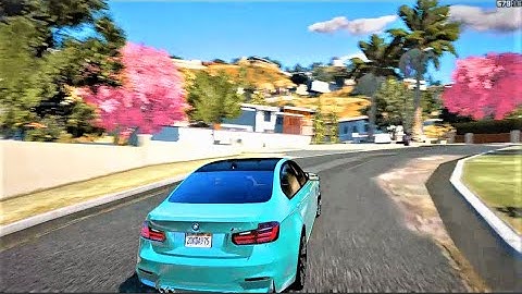 GTA 5 V-Reloaded X NVE X Quantv BMW M3 F80 BRUTAL Sound 2022 GAMEPLAY