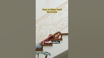 🧭 How to Make Hard Decisions