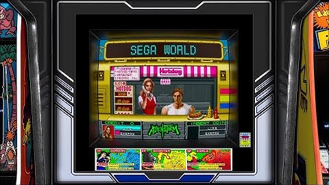 Alien Storm, Realistic Arcade Bezel using the Mega Bezel Reflective Shader