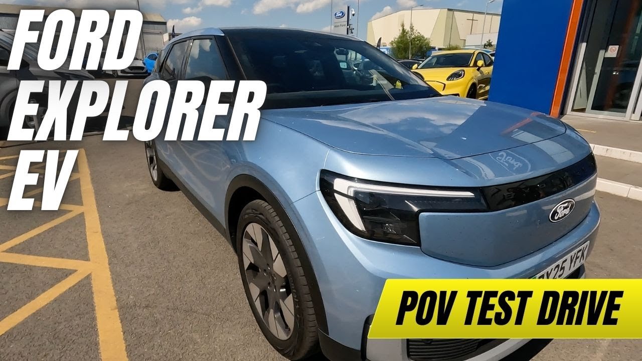 Ford Explorer EV Pure Test Drive | Real-World POV Driving Experience