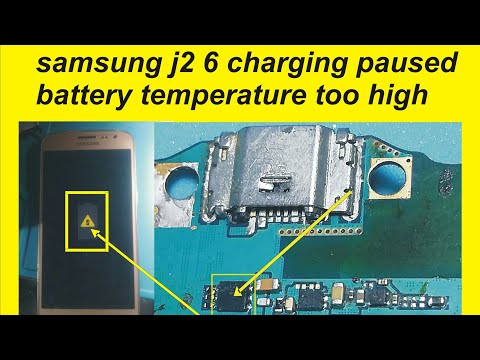 Samsung J2 16 Charging Paused Battery Temperature Too Low Problem Solution Youtube