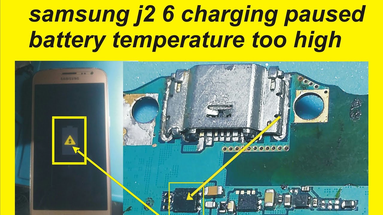 Samsung J2 6 Charging Paused Bettery Temperature Too Low Solution Samsung J210f Charging Solution Youtube