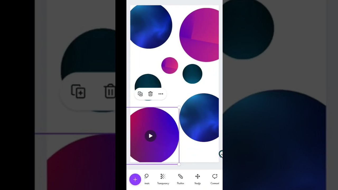 How to Create Animated Background in Canva #shorts #youtubeshorts #canva #canvatutorial