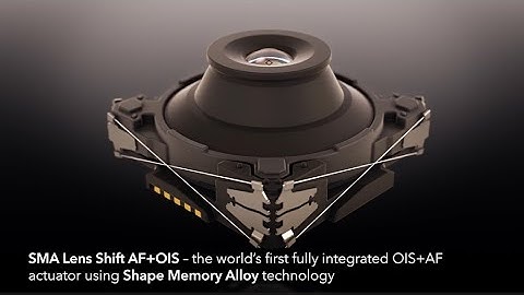 Optical image stabilisation (OIS) and autofocus (AF) in a single actuator - SMA Lens Shift AF+OIS