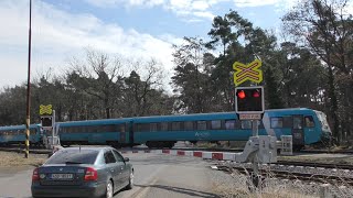 Železniční Přejezd Neratovice - 19.3.2022 Czech Railroad Crossing