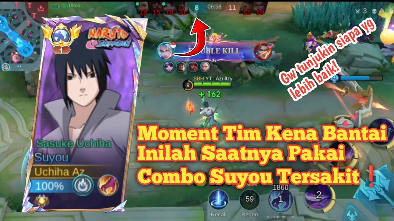 KITA KASIH FAHAM PAKAI COMBO SUYOU TERSAKIT INI AUTO MINDER MUSUH! | MLBB