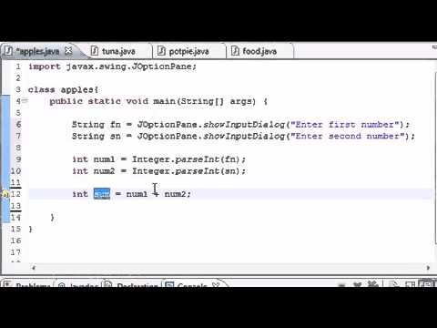 Java Programming Tutorial   50   Graphical User Interface GUI