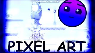 BEST PIXEL ART ! Temple of time II By Erael - Geometry Dash 2.0 screenshot 4