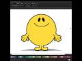 Mr Happy The Mr Men Show Shorts Drawing Coreldraw Cartoon Art Mr Happy The Mr Men Show Shorts Drawing Coreldraw Cartoon Art