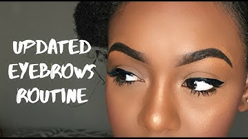 2017 Updated Eyebrow Routine