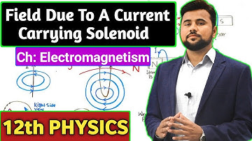 Solenoid 🔥| Field Due to a Current Carrying Solenoid | Class 12 PHYSICS |