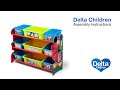 Delta Children 9 Bin Toy Organizer Assembly Video Delta Children 9 Bin Toy Organizer Assembly Video