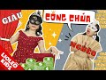 CÔNG CHÚA GIÀU - NGHÈO: Bộ váy từ BÌA CARTON vs bộ váy HOÀNG GIA!!!