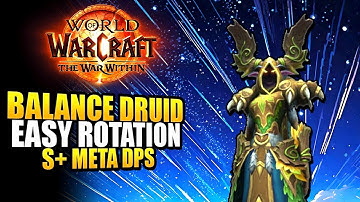 WoW Balance Druid Rotation Guide - EASY Beginners Guide To The BEST DPS Spec