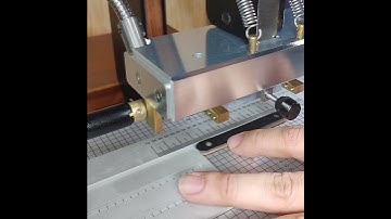 This is a video of hot stamping 24pt.