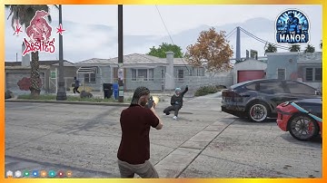 Besties Pull Up On Manor Block And Clap Simon | NoPixel 4.0 GTA RP