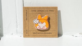 Corgi Fart Pin 360º View